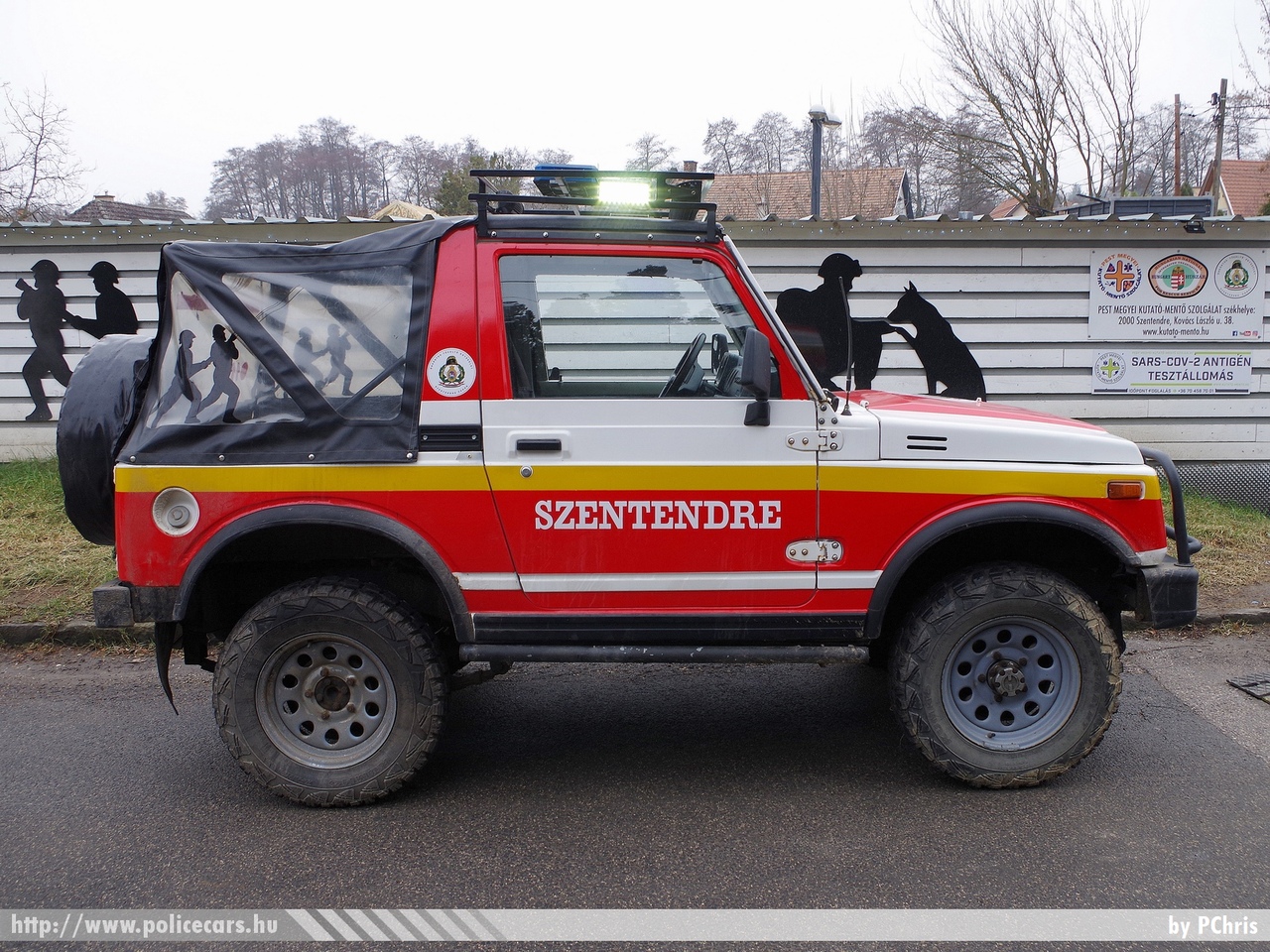 Suzuki Samurai SJ, Szentendre Város Önkéntes Tûzoltó Egyesület, fotó: PChris
Keywords: tûzoltó tûzoltóautó tûzoltóság magyar Magyarország ÖTE hungarian Hungary fire firetruck LNZ-662