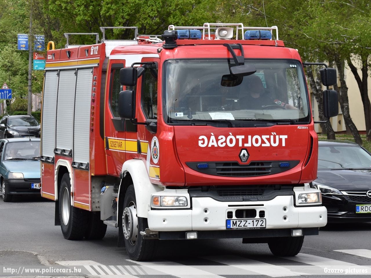 Renault Midlum 300 Heros Aquadux-X 3000, Baranya Megyei Katasztrófavédelmi Igazgatóság, Szigetvári Hivatásos Tûzoltóparancsnokság, fotó: Gzozzo pictures
