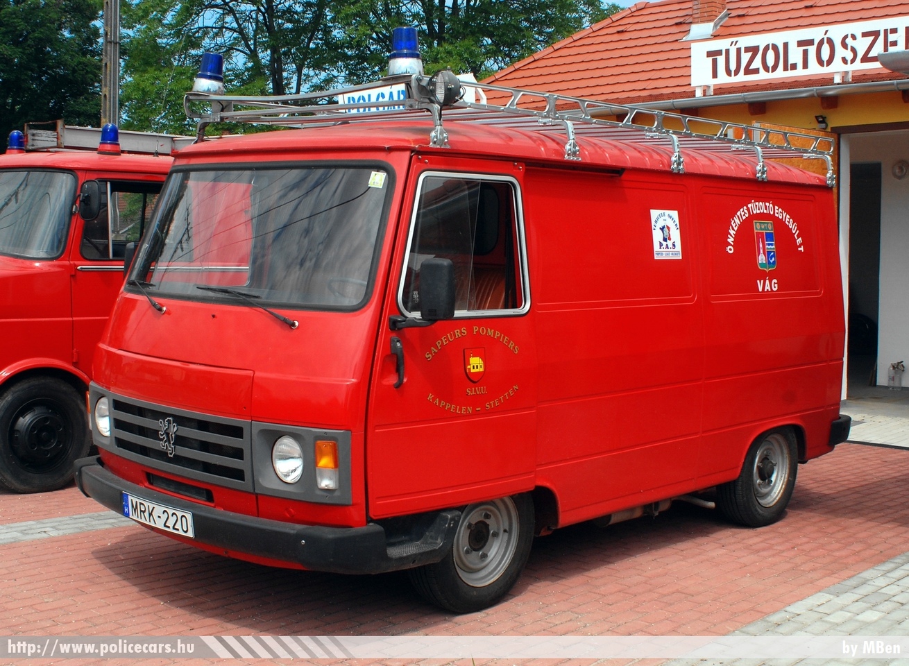 Peugeot J9, Önkéntes Tûzoltó Egyesület Vág, fotó: MBen
Keywords: tûzoltó tûzoltóautó tûzoltóság magyar Magyarország ÖTE hungarian Hungary fire firetruck MRK-220