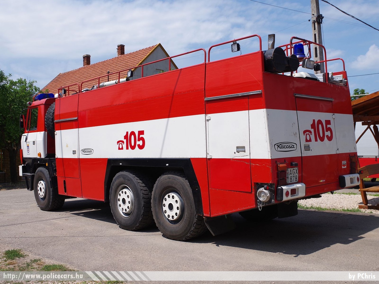 Tatra CAS 815 Karosa, Önkéntes Tûzoltó Egyesület Orgovány, fotó: PChris
Keywords: tûzoltó tûzoltóautó tûzoltóság magyar Magyarország ÖTE hungarian Hungary fire firetruck AGX-878