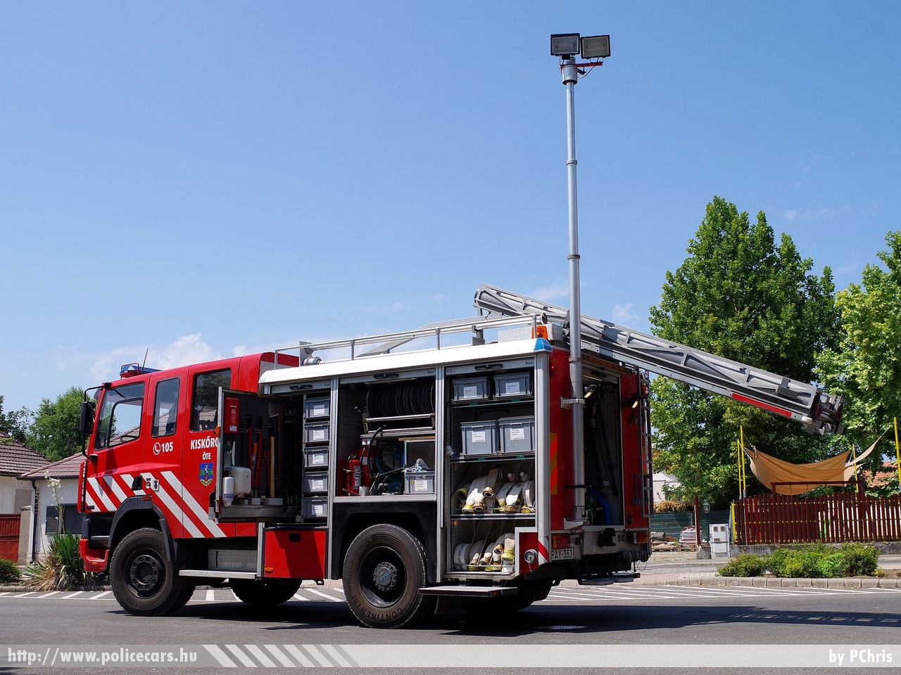 DAF FFV 75.270, Kiskõrös Város Önkéntes Tûzoltó Egyesülete, fotó: PChris
