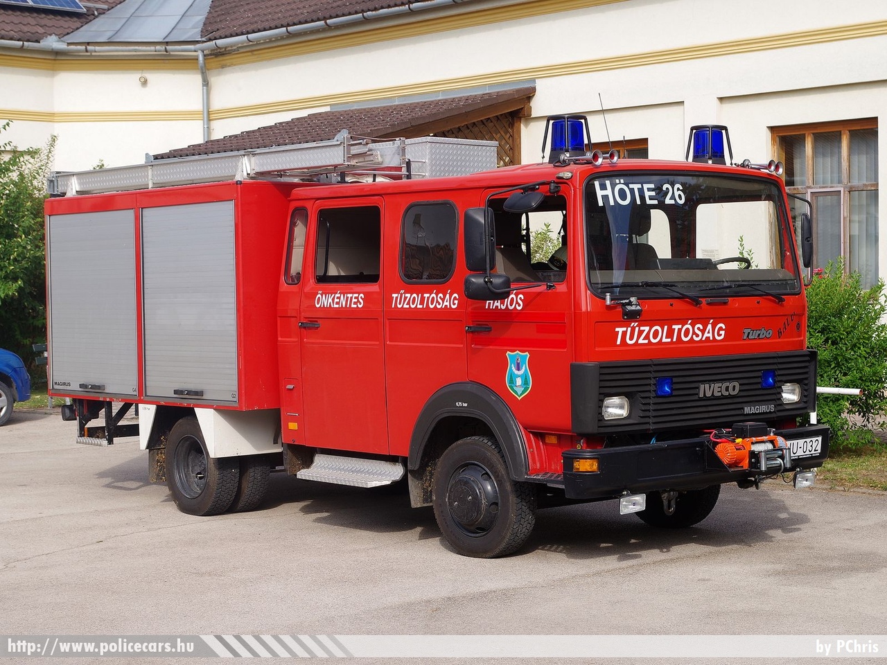 Iveco Magirus 75-14, Hajós Város Önkéntes Tûzoltó Egyesülete, fotó: PChris
Keywords: tûzoltó tûzoltóautó tûzoltóság magyar Magyarország ÖTE hungarian Hungary fire firetruck RWU-032