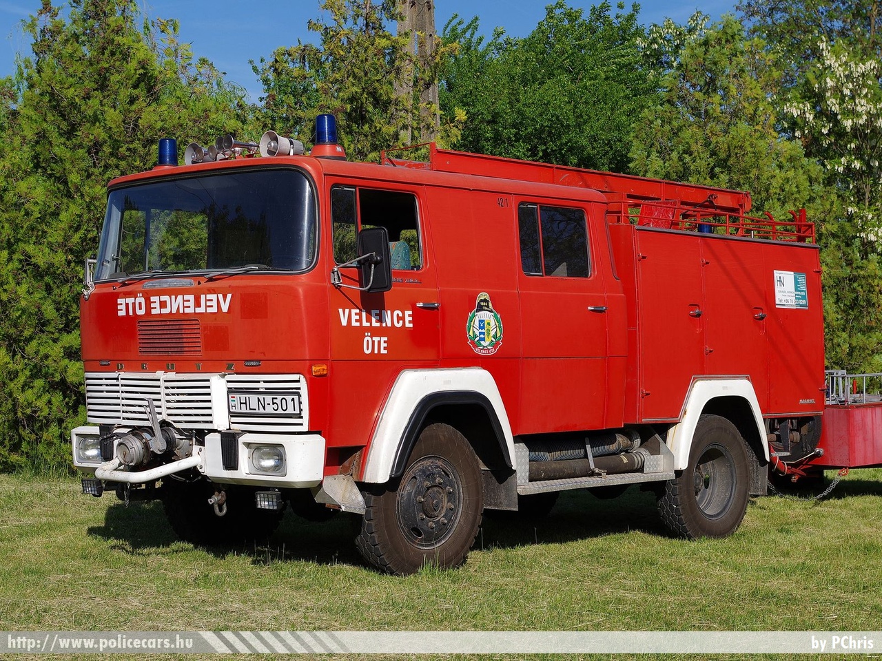 Magirus Deutz 110D7FA, Velence Város Önkéntes Tûzoltó Egyesülete, fotó: PChris
Keywords: tûzoltó tûzoltóautó tûzoltóság magyar Magyarország ÖTE hungarian Hungary fire firetruck HLN-501