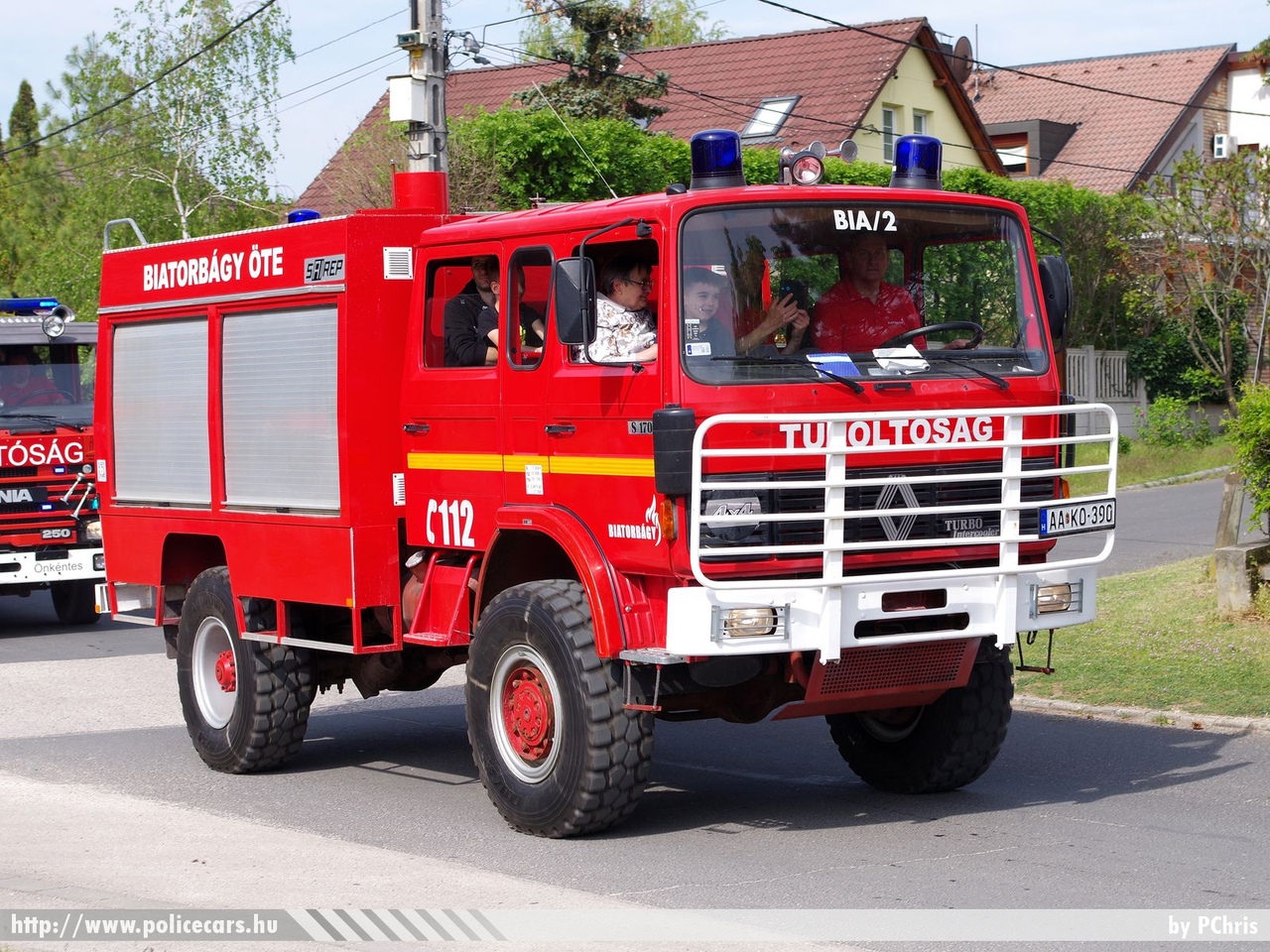Renault Midliner S170.13 4X4 SAIREP, Biatorbágyi Önkéntes Tűzoltó Egyesület, fotó: PChris
Keywords: ÖTE magyar Magyarország tûzoltó tûzoltóautó tûzoltóság Hungary hungarian fire firetruck AAKO-390