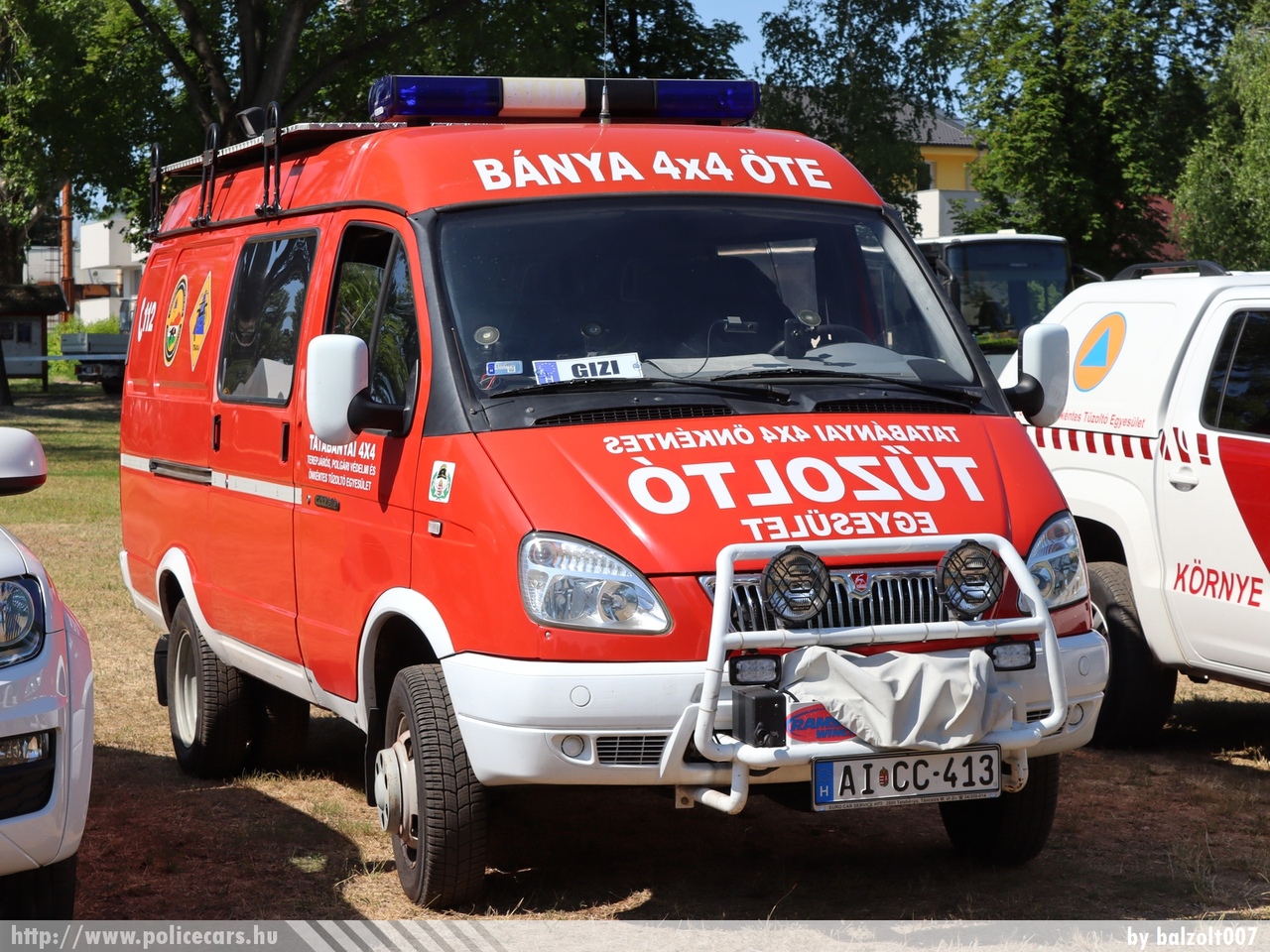 GAZ 27057 Gazelle, Tatabányai 4x4 Terepjárós, Polgári Védelmi és
Önkéntes Tűzoltó Egyesület, fotó: balzolt007
Keywords: ÖTE magyar Magyarország tűzoltó tűzoltóautó tűzoltóság Hungary hungarian fire firetruck AICC-413