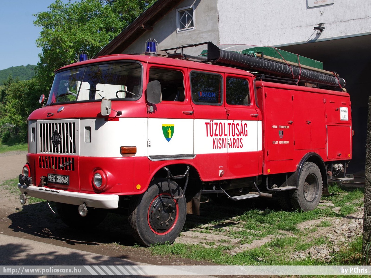 IFA W50 L/F, Kismarosi Önkéntes Tűzoltó Egyesület, fotó: PChris
Keywords: ÖTE magyar Magyarország tűzoltó tűzoltóautó tűzoltóság Hungary hungarian fire firetruck GNW-673
