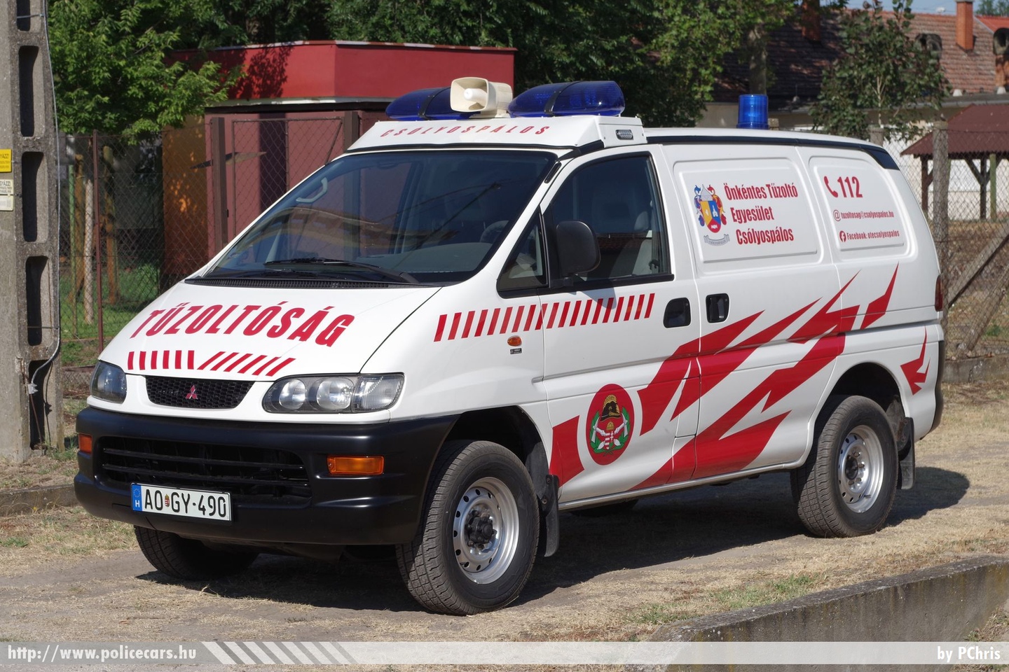 Mitsubishi L400, Csólyospálos Önkéntes Tűzoltó Egyesület, fotó: PChris
Keywords: ÖTE magyar Magyarország tűzoltó tűzoltóautó tűzoltóság Hungary hungarian fire firetruck AOGY-490