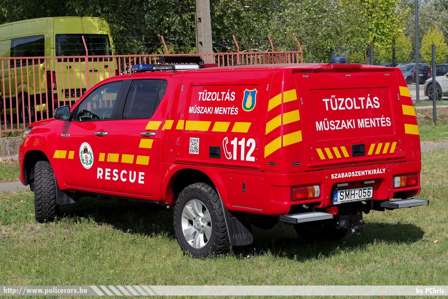 Toyota Hilux, Szabadszentkirályi Önkéntes Tűzoltó Egyesület, fotó: PChris
Keywords: ÖTE magyar Magyarország tűzoltó tűzoltóautó tűzoltóság Hungary hungarian fire firetruck SMH-056