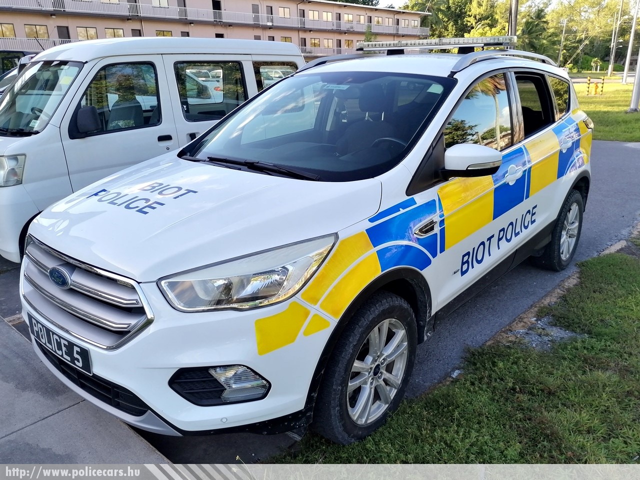 Ford Kuga, Brit Indiai-óceáni Terület, British Indian Ocean Territory Police, fotó:
Keywords: rendőr rendőrautó rendőrség policecar police