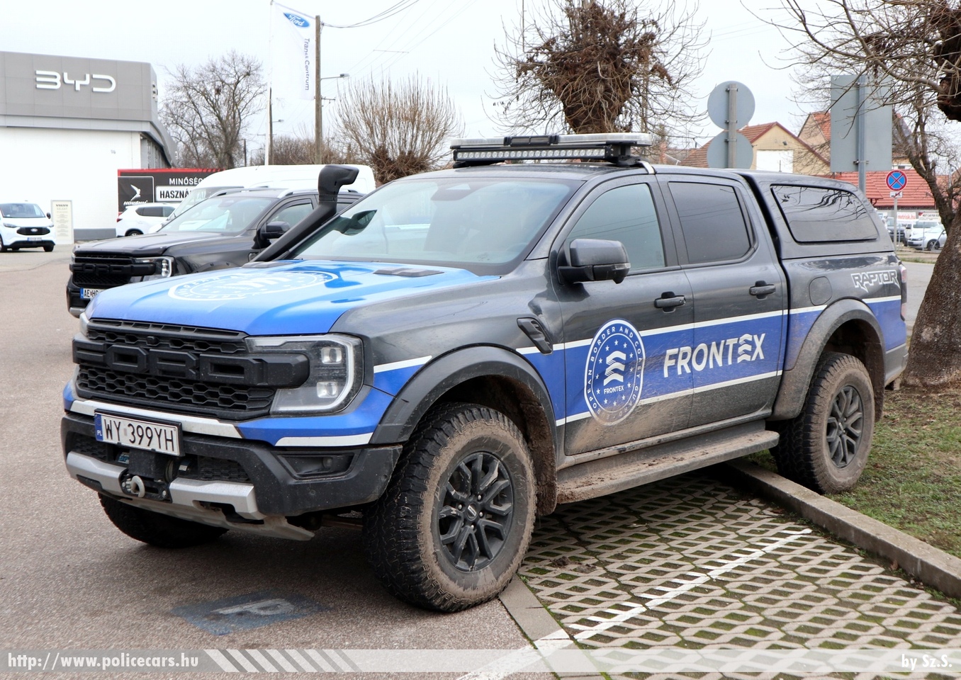 Ford Ranger Raptor, Frontex, fotó: Sz.S.
