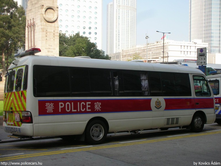 Toyota Coaster, Hongkong, fotó: Kovács Ádám
Keywords: Kína kínai rendőr rendőrség rendőrautó police policecar china hongkong