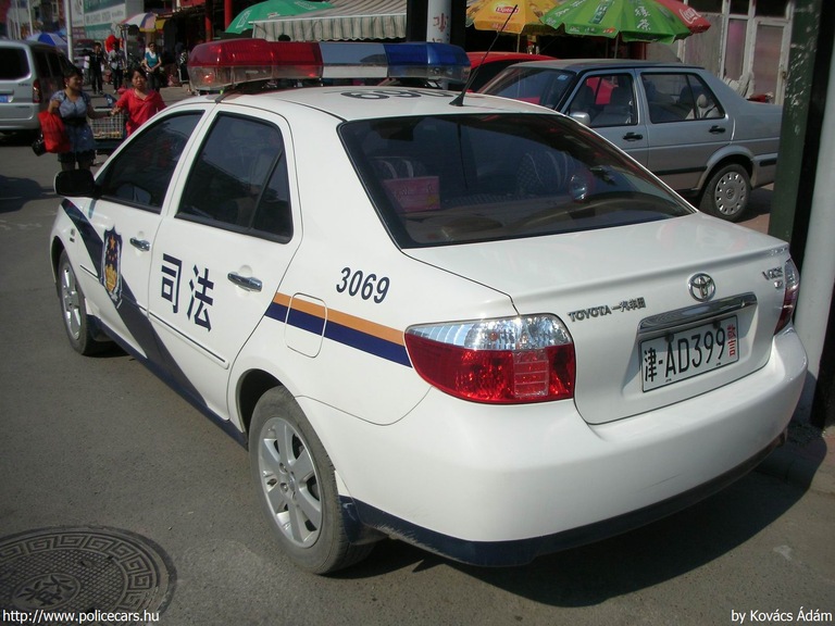 Toyota Vios, fotó: Kovács Ádám
Keywords: Kína kínai rendőr rendőrség rendőrautó police policecar china