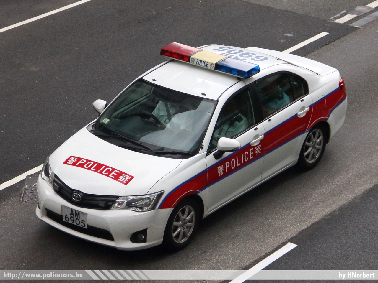 Toyota Corolla, fotó: HNorbert
Keywords: Kína kínai rendőr rendőrség rendőrautó police policecar hongkong china