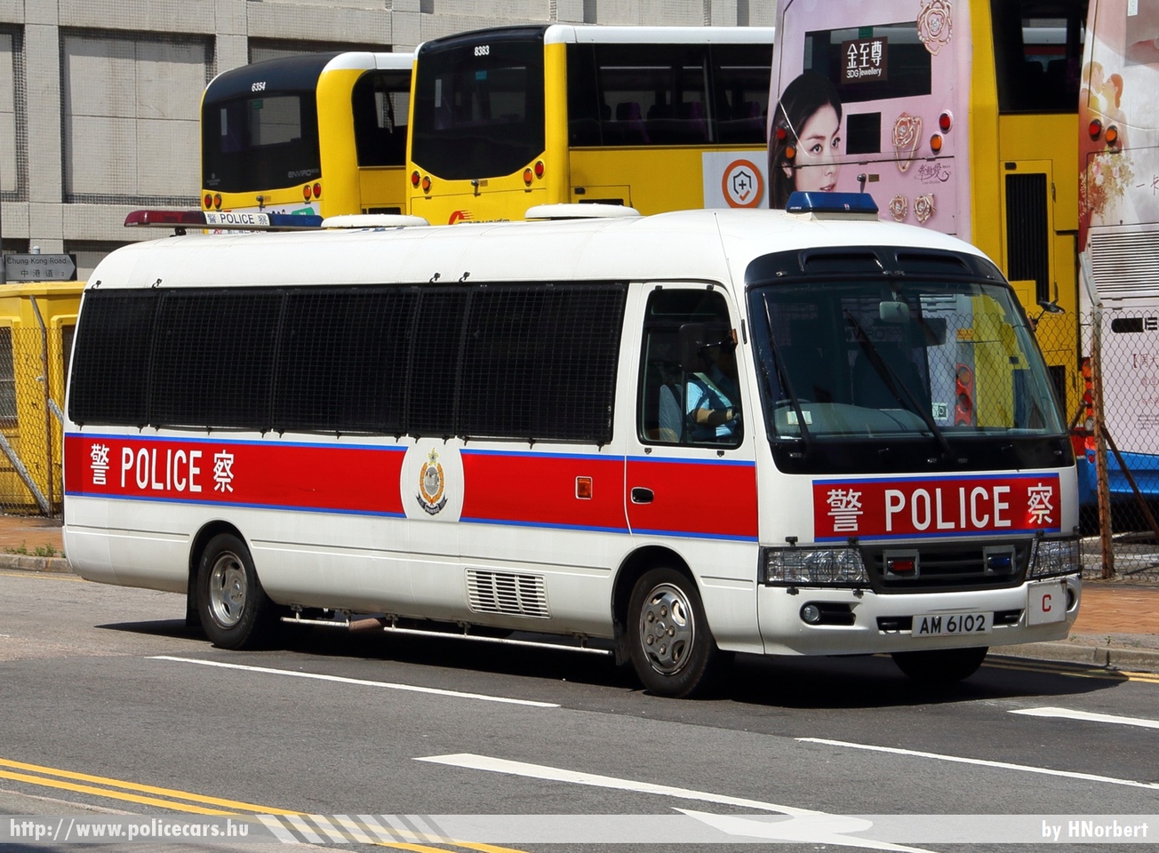 Mitsubishi Fuso Rosa, fotó: HNorbert
Keywords: Kína kínai rendőr rendőrség rendőrautó police policecar hongkong china