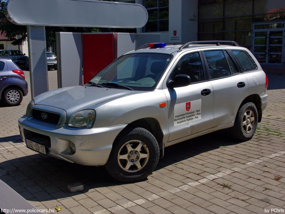 Hyundai Tucson, fotó: PChris 
Keywords: Koszovó koszovói rendőr rendőrautó rendőrség police policecar kosovo