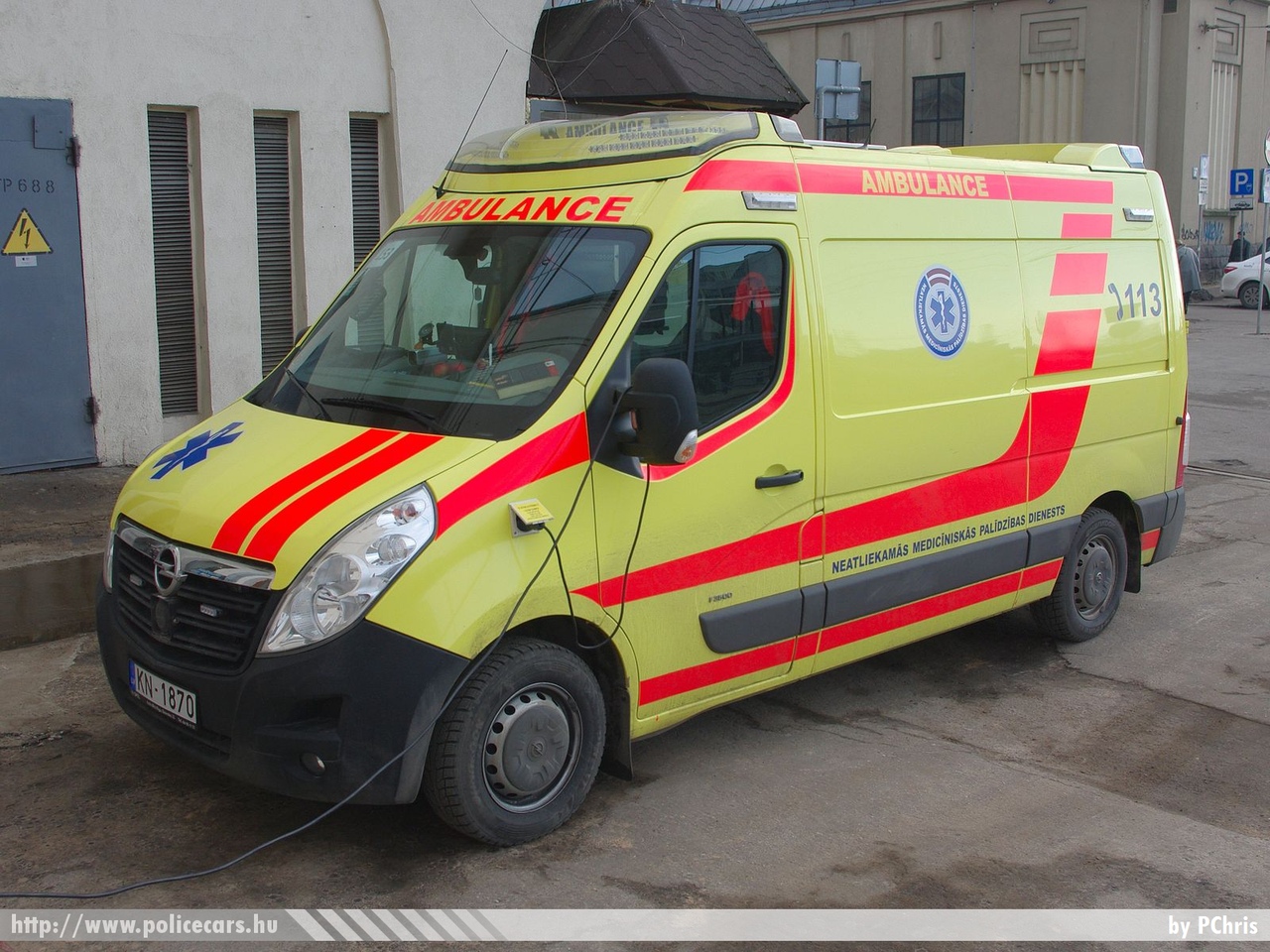 Opel Movano, fotó: PChris
Keywords: lett Lettország mentő mentőautó Latvia latvian ambulance
