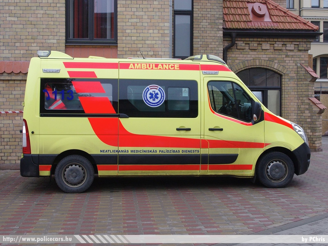Opel Movano, fotó: PChris
Keywords: lett Lettország mentő mentőautó Latvia latvian ambulance