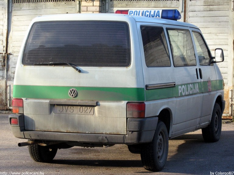 VW Transporter T4, fotó: Colargol87
Keywords: litván Litvánia rendőr rendőrautó rendőrség