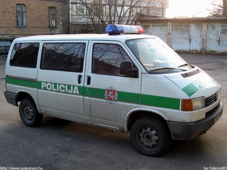 VW Transporter T4, fotó: Colargol87
Keywords: litván Litvánia rendőr rendőrautó rendőrség