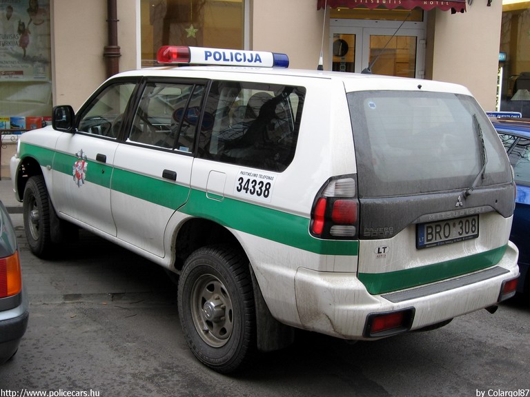Mitsubishi Pajero Sport, fotó: Colargol87
Keywords: litván Litvánia rendőr rendőrautó rendőrség