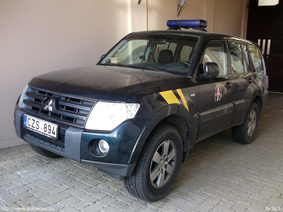 Mitsubishi Pajero, fotó: Sz.S.
Keywords: litván Litvánia rendőr rendőrautó rendőrség határőrség Lithuania lithuanian border police policecar