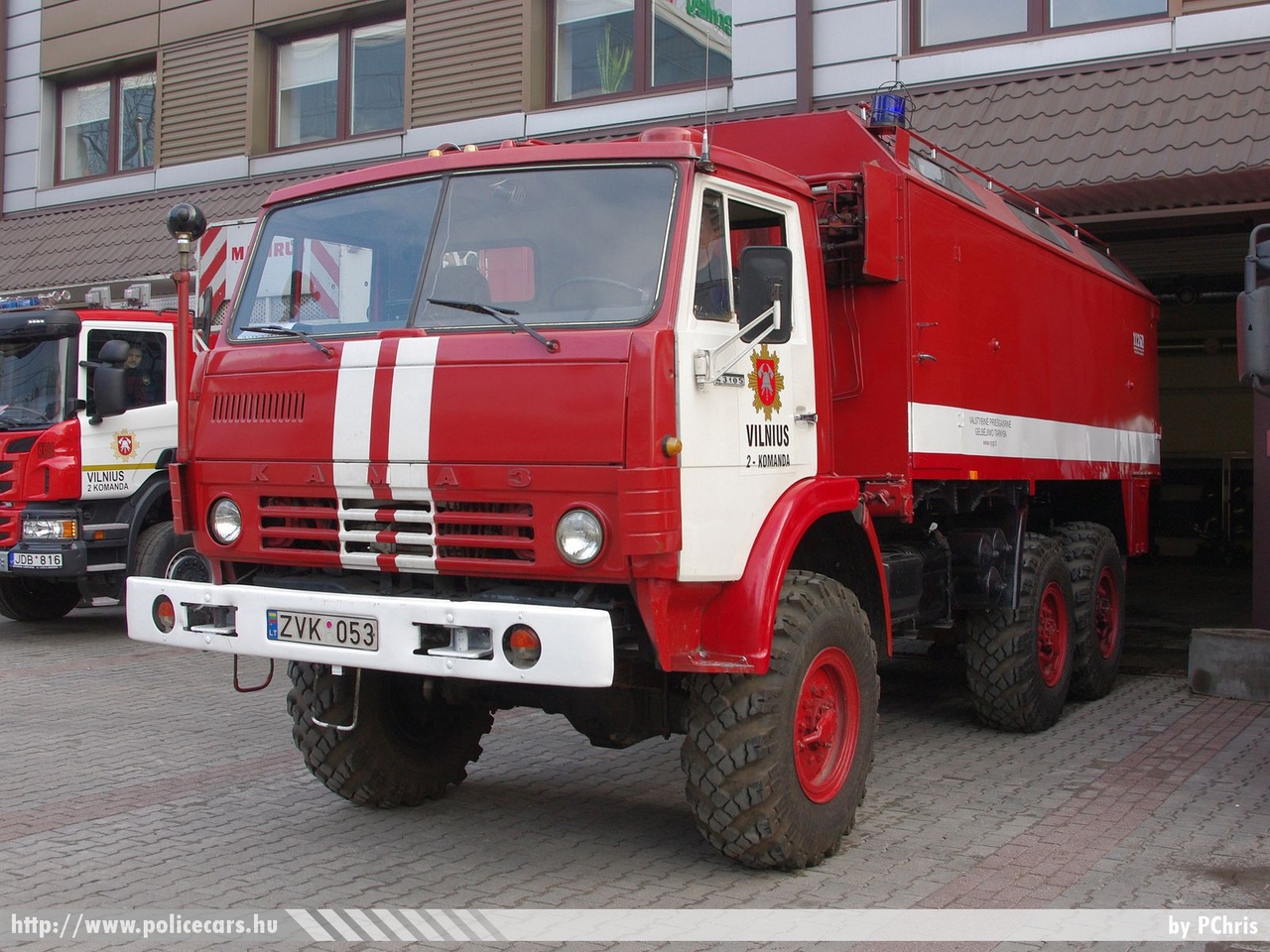 Kamaz-43105 AR-2, Vilnius, fotó: PChris
Keywords: litván Litvánia tûzoltó tûzoltóautó tûzoltóság fire firetruck Lithuania lithuanian