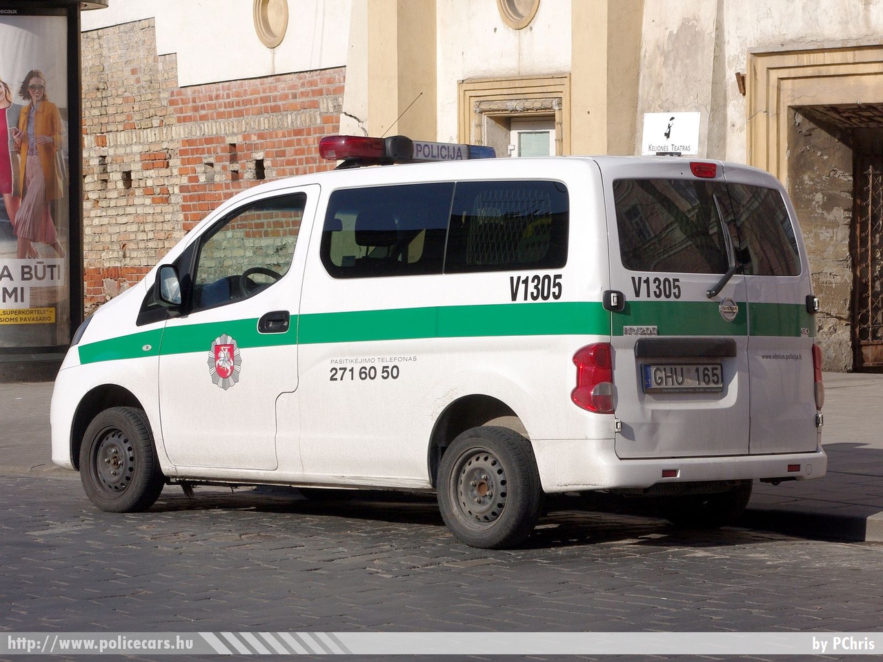 Nissan NV200, fotó: PChris
Keywords: litván Litvánia rendőr rendőrautó rendőrség