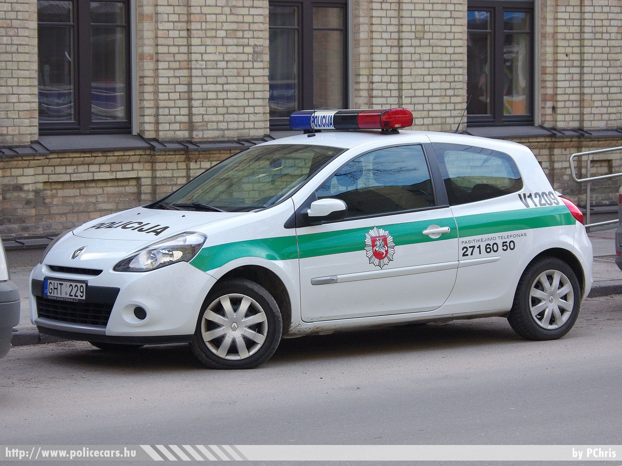 Renault Clio, fotó: PChris
Keywords: litván Litvánia rendőr rendőrautó rendőrség