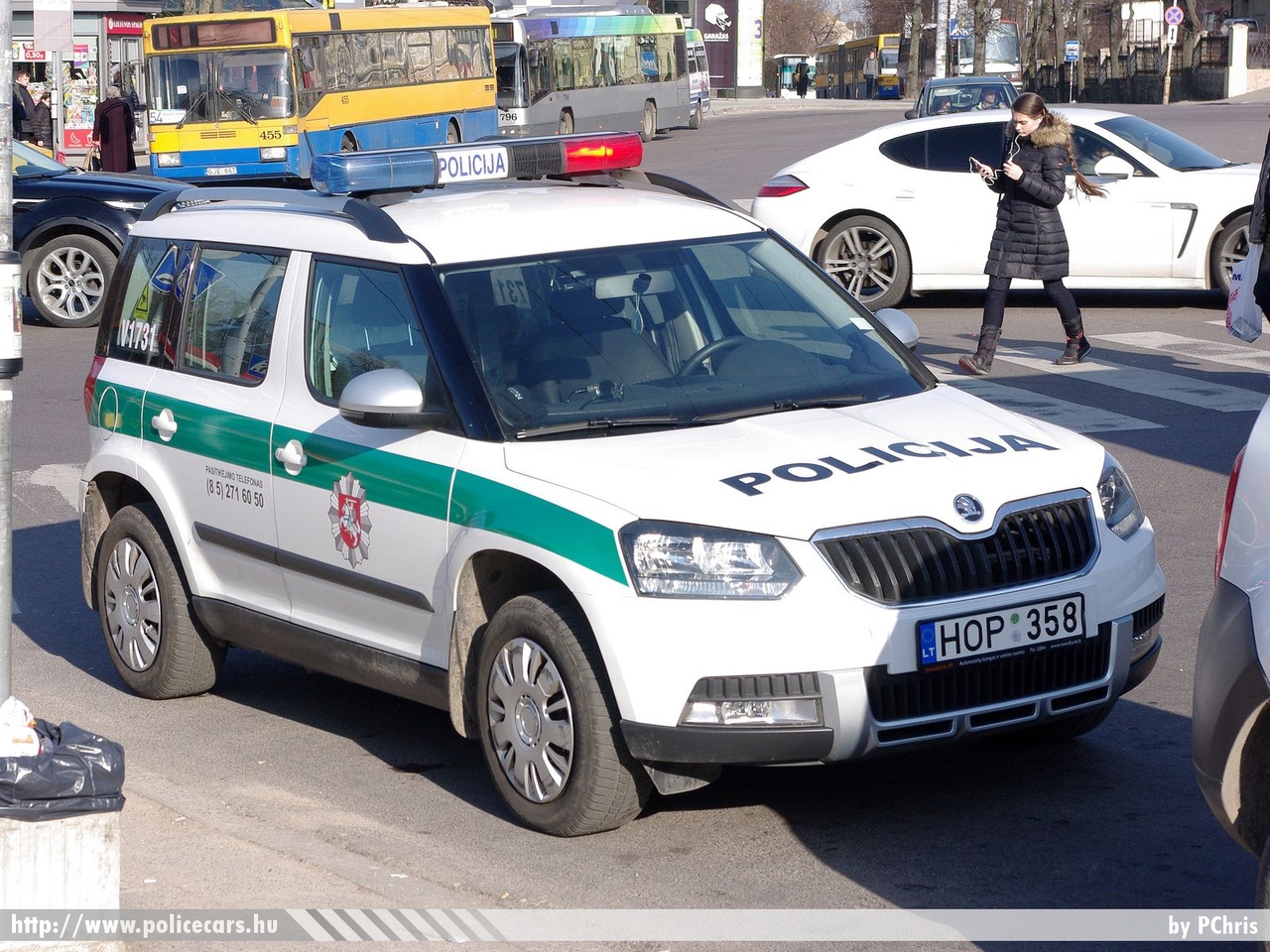 Skoda Yeti, fotó: PChris
Keywords: litván Litvánia rendőr rendőrautó rendőrség police policecar