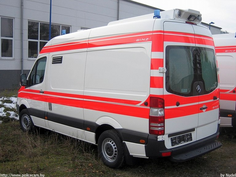 Mercedes Sprinter BINZ, fotó: Nudel 
Keywords: luxemburg mentő mentőautó ambulance