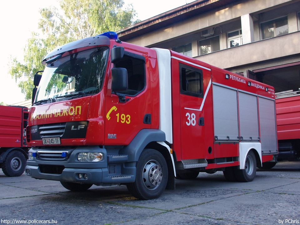 DAF LF, fotó: PChris
Keywords: Macedónia macedón tûzoltóautó tûzoltóság tûzoltó Macedonia firetruck fire