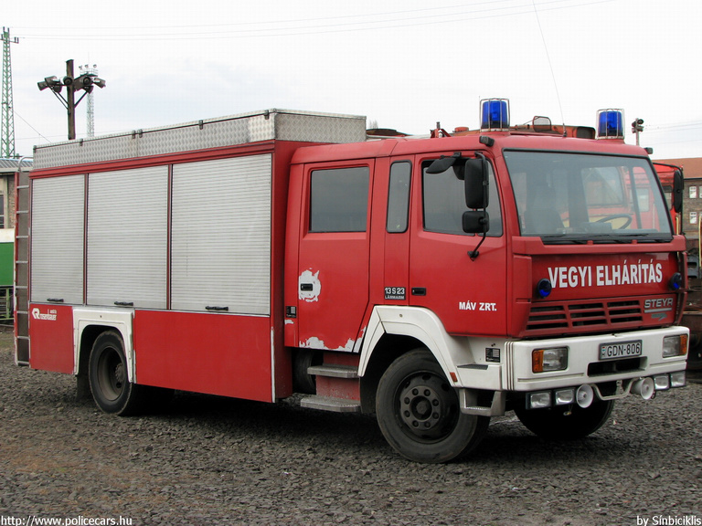 Steyr 13S23, Magyar Államvasutak Zrt., fotó: Sínbiciklis
Keywords: MÁV GDN-806