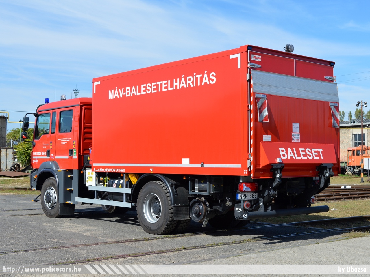 MAN TGM 18.290, MÁV-START Zrt., fotó: Bbazsa
Keywords: MÁV NRR-885