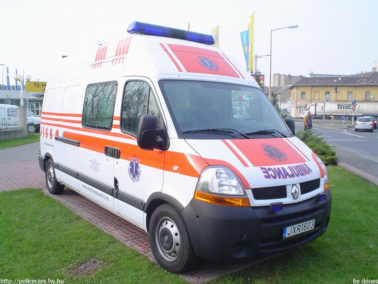 Renault Master, Budapest, Oxyteam Nemzeti Sportszövetség Mentõszolgálat, fotó: dénes
Keywords: mentő magyar Magyarország mentőautó JXR-603
