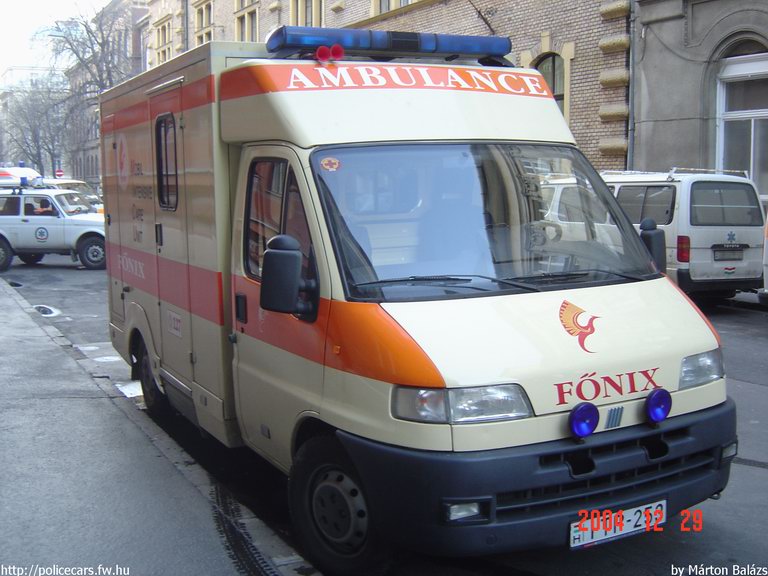 Fiat Ducato, MICU, Fõnix S.O.S. Zrt., fotó: Márton Balázs
Keywords: mentő magyar Magyarország mentőautó ITP-253