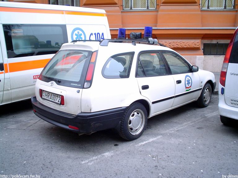 Toyota Corolla, Budapest, Országos Mentõszolgálat, fotó: dénes
Keywords: OMSZ mentő magyar Magyarország mentőautó HRA-072