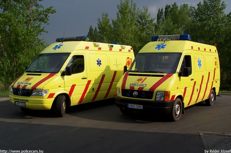Mercedes-Benz Sprinter 314, Volkswagen LT, Emergency Service, fotó: Rédei József
Keywords: mentő magyar Magyarország mentőautó JKT-112 KBS-086