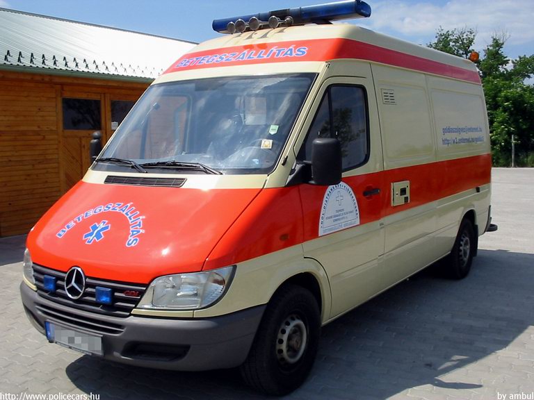Mercedes-Benz Sprinter, Gól-Diatrans Kft. Betegszállító Szolgálat, fotó: ambul
Keywords: mentő magyar Magyarország mentőautó