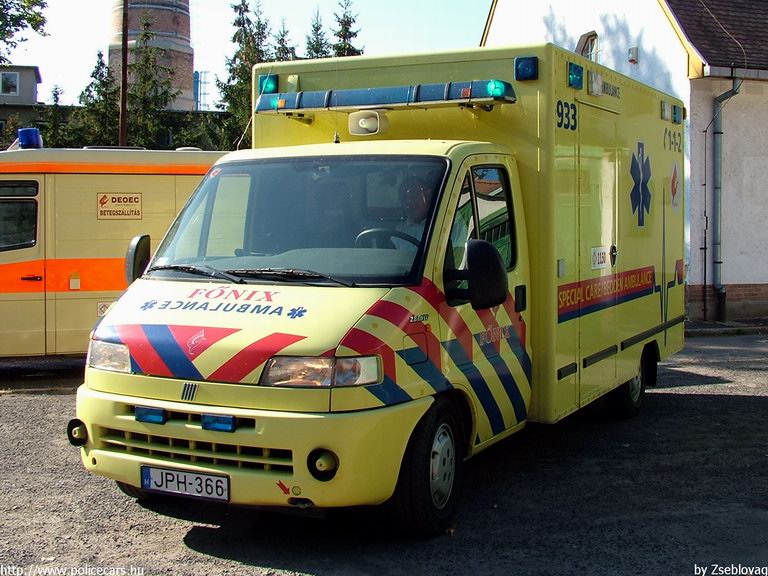 Fiat Ducato Maxi, MICU, Fõnix S.O.S. Zrt., fotó: Zseblovag
Keywords: mentő magyar Magyarország mentőautó JPH-366