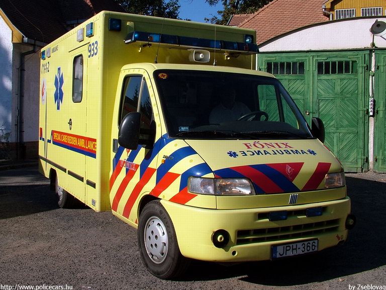 Fiat Ducato Maxi, MICU, Fõnix S.O.S. Zrt., fotó: Zseblovag
Keywords: mentő magyar Magyarország mentőautó JPH-366