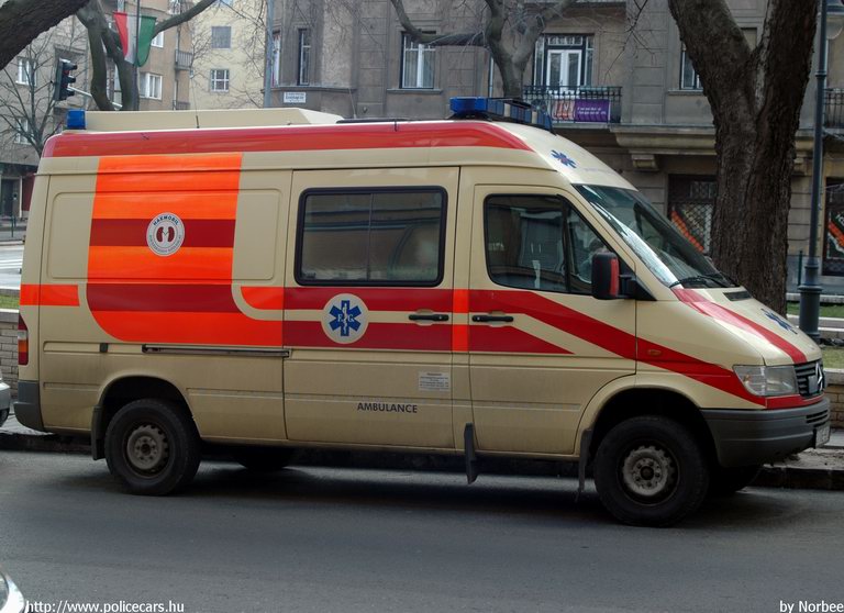 Mercedes-Benz Sprinter, Budapest, HAEMOBIL Egészségügyi Szolgáltató Kht., fotó: Norbee
Keywords: mentő magyar magyarország mentőautó IVE-910