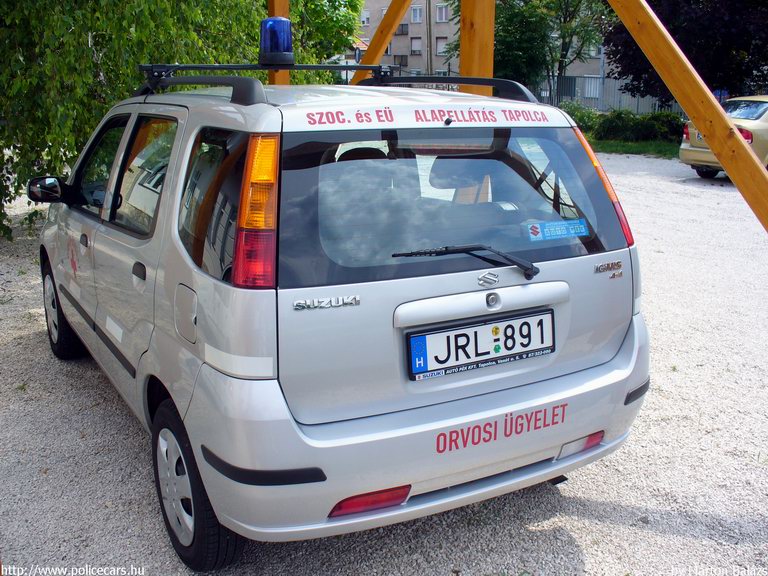 Suzuki Ignis 4x4, Tapolca, orvosi ügyelet, fotó: Márton Balázs
Keywords: mentő magyar Magyarország mentőautó JRL-891