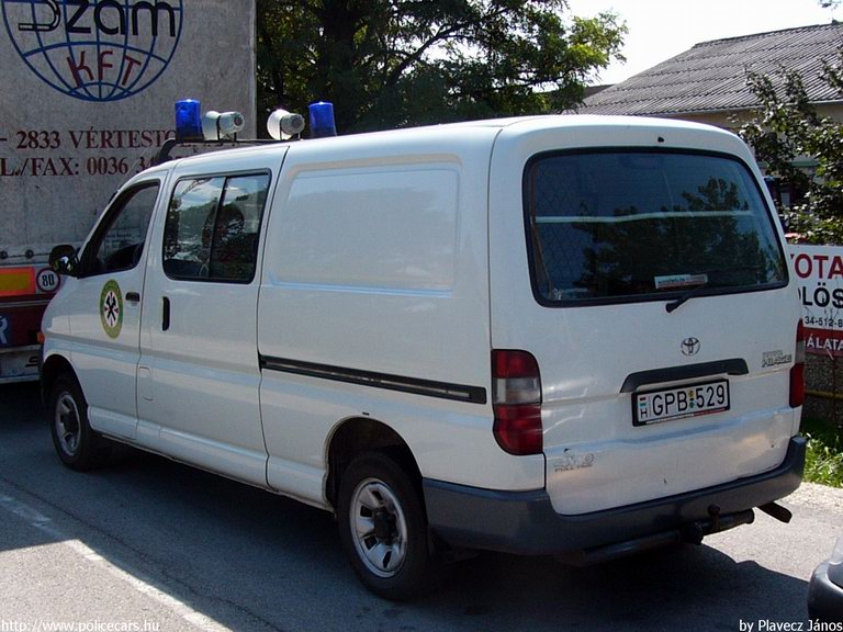 Toyota Hiace, Oroszlány, bányamentõk, fotó: Plavecz János
Keywords: mentő magyar magyarország mentőautó