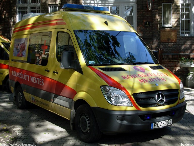 Mercedes-Benz Sprinter II 315 CDI, Budapest, Peter Cerny Alapítvány, koraszülöttmentõ, fotó: dénes
Keywords: mentő magyar Magyarország mentőautó PCA-004