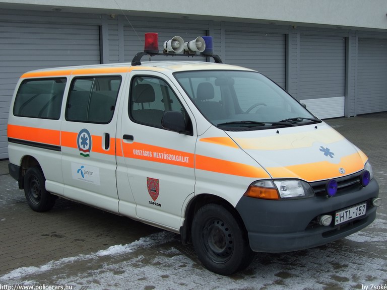 Toyota Hiace, Országos Mentõszolgálat, fotó: Zsoké
Keywords: mentő magyar magyarország mentőautó OMSZ HTL-157