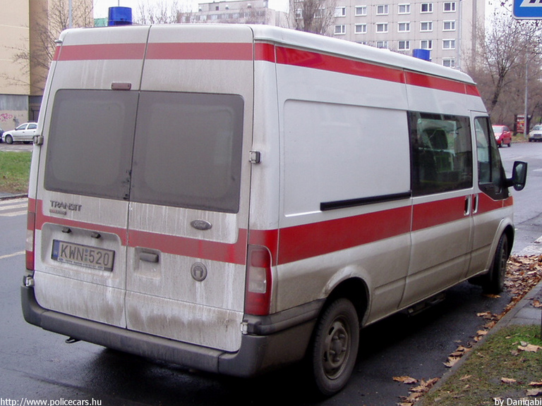 Ford Transit, Misszió Mentõ Betegszállító és Szolgáltató Kft., fotó: Danigabi
Keywords: mentő magyar Magyarország mentőautó KWN-520