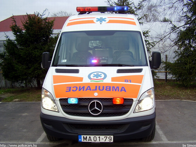 Mercedes Sprinter II, Országos Mentõszolgálat, fotó: Simon
Keywords: mentő mentőautó OMSZ magyar magyarország MA01-79