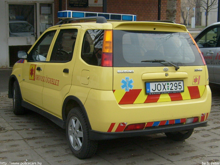 Suzuki Ignis, Szolnok, orvosi ügyelet, Emergency Service, fotó: S. Péter
Keywords: mentő magyar Magyarország mentőautó JOX-295