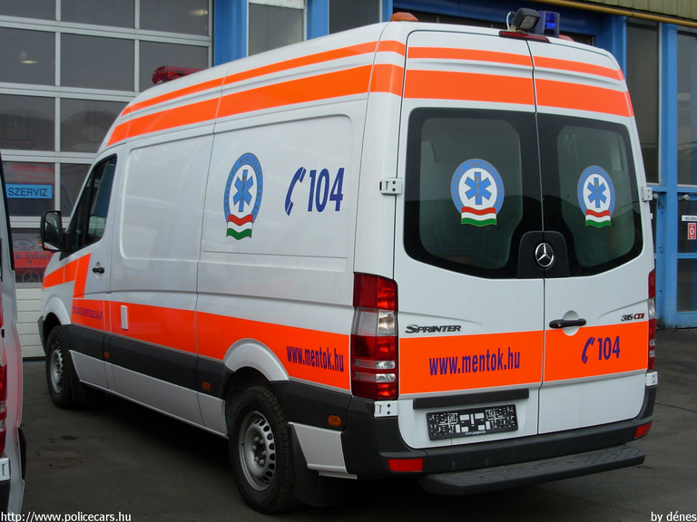 Mercedes Sprinter II 315 CDI, Országos Mentõszolgálat, fotó: dénes
Keywords: mentő mentőautó OMSZ magyar magyarország