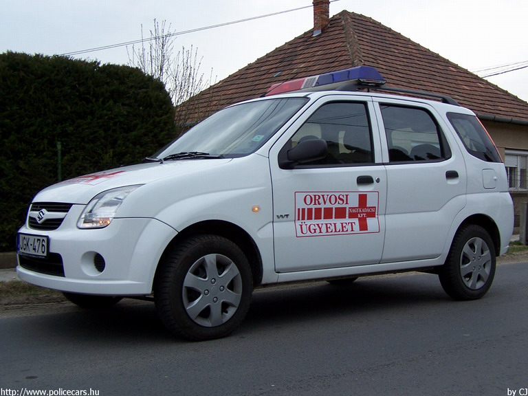 Suzuki Ignis, Ócsa-Alsónémedi, Nagykadácsi Kft., orvosi ügyelet, fotó: CJ
Keywords: mentő magyar Magyarország mentőautó JGK-476
